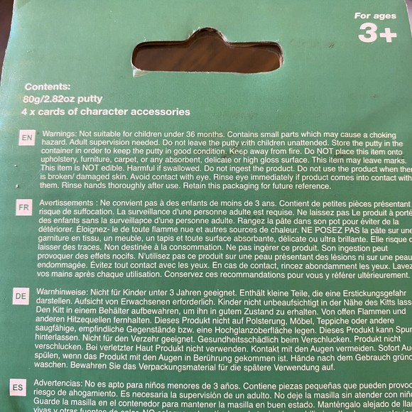 Easter Fun - Mould Your Own Bunny Modelling Putty With Card Accessories , NEW - Picture 7 of 7